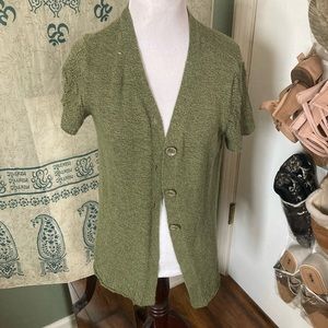 Dress Barn Short Sleeve Cardigan